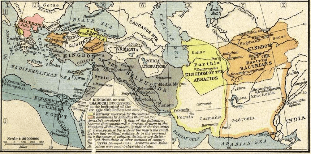 Pergamon - Diadochi Kingdoms 200 BCE