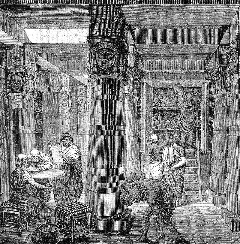 Structures - Library of Alexandria (19th Century)